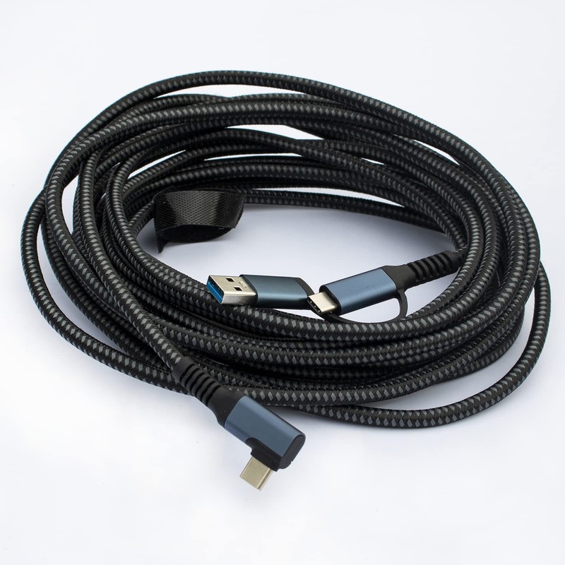 SUMPK VR Link Cable 20FT Compatible for Oculus Quest 2,