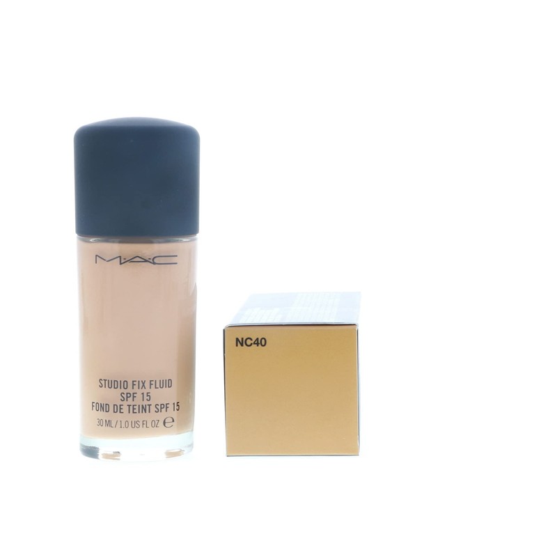 MAC, Studio Fix Fluid SPF15 NC40 30ml1oz, 1 Fl Oz