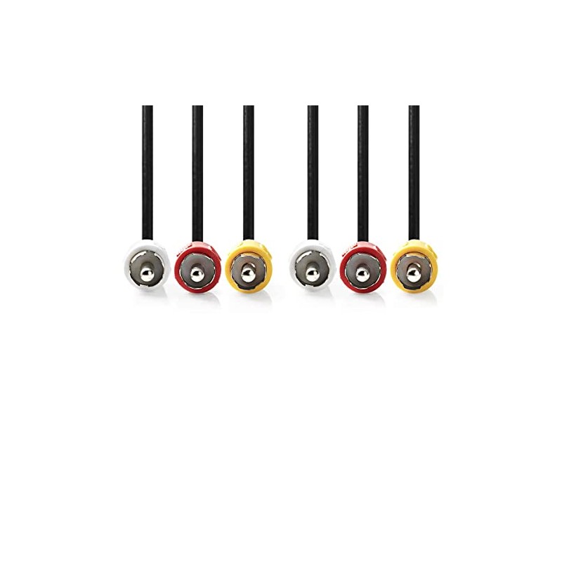 NEDIS Composite Video Cable | 3 x RCA Male |