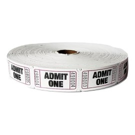 Boletos Sencillos 1 Rollo De 2000 Tickets