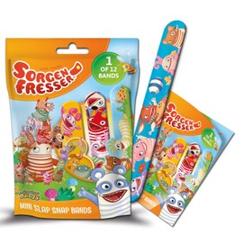 Crazy Slap Snap Bands XXL Megasets, Bracelet Bangle Jewellery for Children, Various Designs