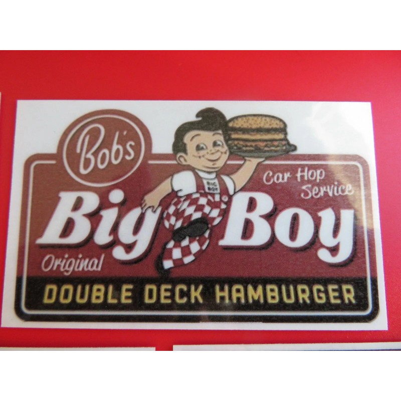 Big Boy Bob's Big Boy, Original Double Deck Hamburgers Lot