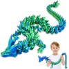 LOCYFENS Large 30" 3D Printed Dragon, Articulated 3D Dragon Toys,