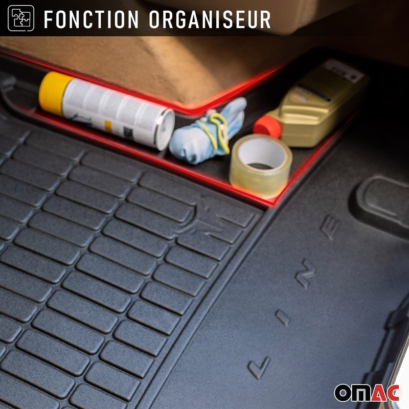 OMAC Premium Cargo Mats Liner for Hyundai Ioniq Hybrid 2017-21