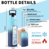 Stainless Steel Water Bottle, Thermos Flask, 500 ml, BPA-Free, Water