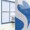 Moyishi One-Way Perforated Black Vinyl Privacy Window Film Electrostatic Adhesive