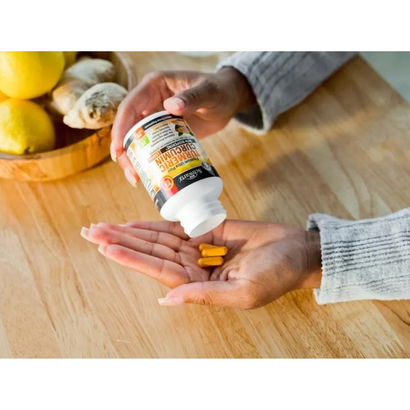 BioSchwartz Ultra Premium Turmeric Curcumin 1500mg, 95% Curcuminoids & BioPerine,