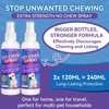 No Chew Spray for Dogs 2 Pack, Bitter Apple Spray