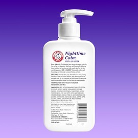 Arm & Hammer™ Nighttime Calm Loción para pies y piernas con magnesio – Crema perfumada de lavanda – 8 oz. Loción de magnesio hidratante e hidratante c
