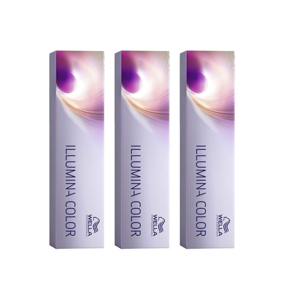 Pack of 3 Illumina Colour 10/1 Light Blonde / Ash