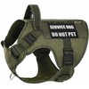 DNALLRINO Tactical Dog Harness with Handle, 2X Lightweight Metal Buckle