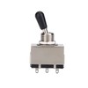 Oumefar 1 Pcs 3 Way Closed Guitar Toggle Switch Black
