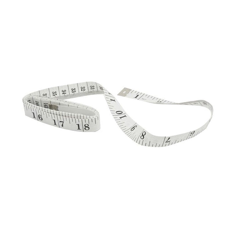 NAHANCO 60” Measuring Tape for Sewing, White