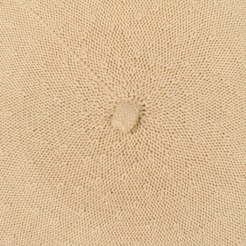 Lipodo Biskaya Cotton Basque Women's Beret Hat Made of 100%