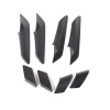 car-king888 Matte Black Inner Door Handle Cover Accessories Trim For