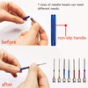 Professional Punch Needle Knitting Embroidery Pen Set for Sewing Felting