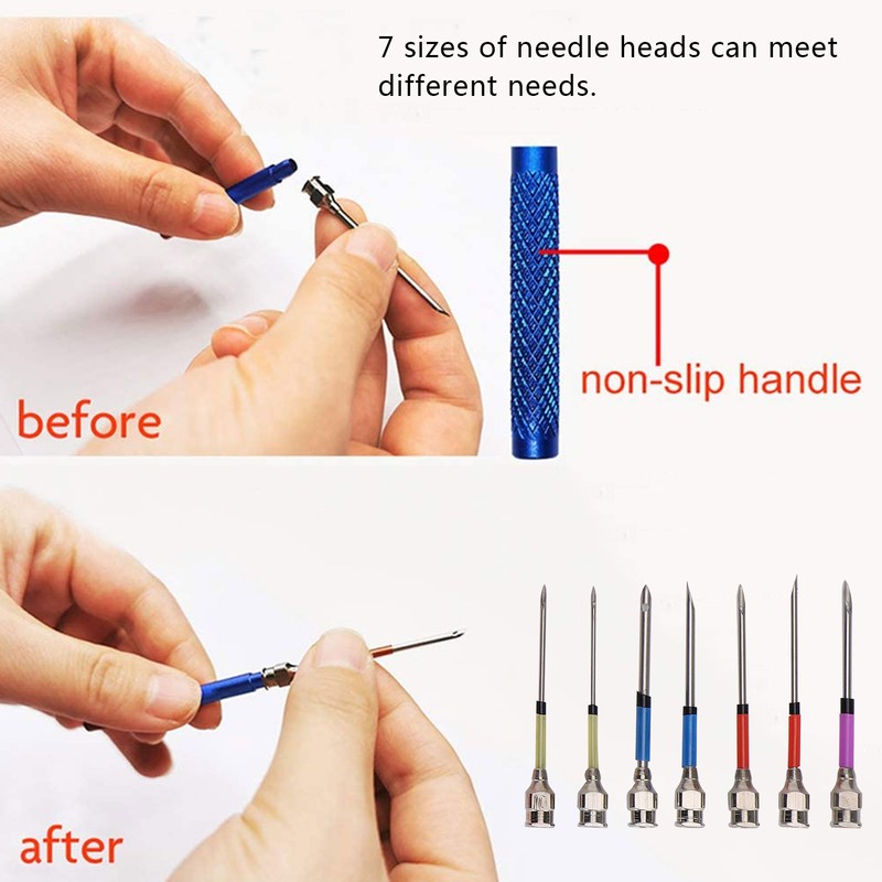 Professional Punch Needle Knitting Embroidery Pen Set for Sewing Felting