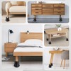 MixDora Bed Risers 4, 6 Inch Stackable Furniture Risers Heavy