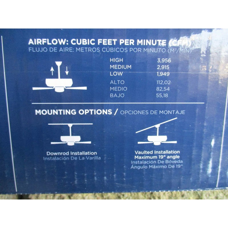 Harbor Breeze New, Harbor Breeze Brees 52" White Indoor/Outdoor Propeller