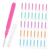 ULTECHNOVO 50pcs Interdental Brush Portable Cleaning Tool for Gentle Brush