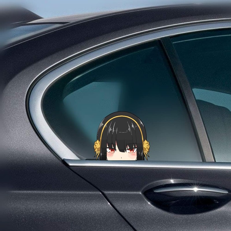 Pure Print Cut Anime Peeker Spy Family Forger Sticker -