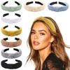 DRESHOW 8 Pack Knotted Headbands for Women Wide Turban Headband