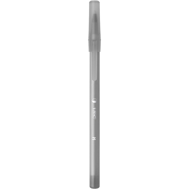 60 x Bic Round Stic Ballpoint Pens | Permanent Anti-Microbial