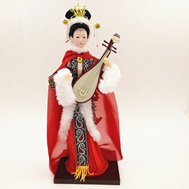 NW Chinese Traditional Handicraft Silk Figurine Collectible Chinese Doll Silk Doll (1805-R1)