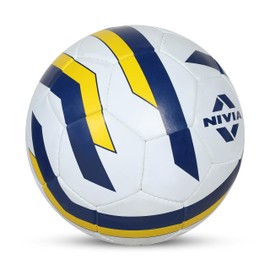 Nivia Vega Football (Multicolour, Size 5) | Rubber | 32 Panel | Training | Match| Soccer Ball