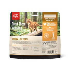 ORIJEN ORIJEN Original Freeze Dried Cat Treats, Grain Free Treats for Cats, Raw Animal Ingredients, 1.25oz