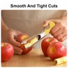 Apple Corer, Apple Corer Remover with ABS Handle and Serrated