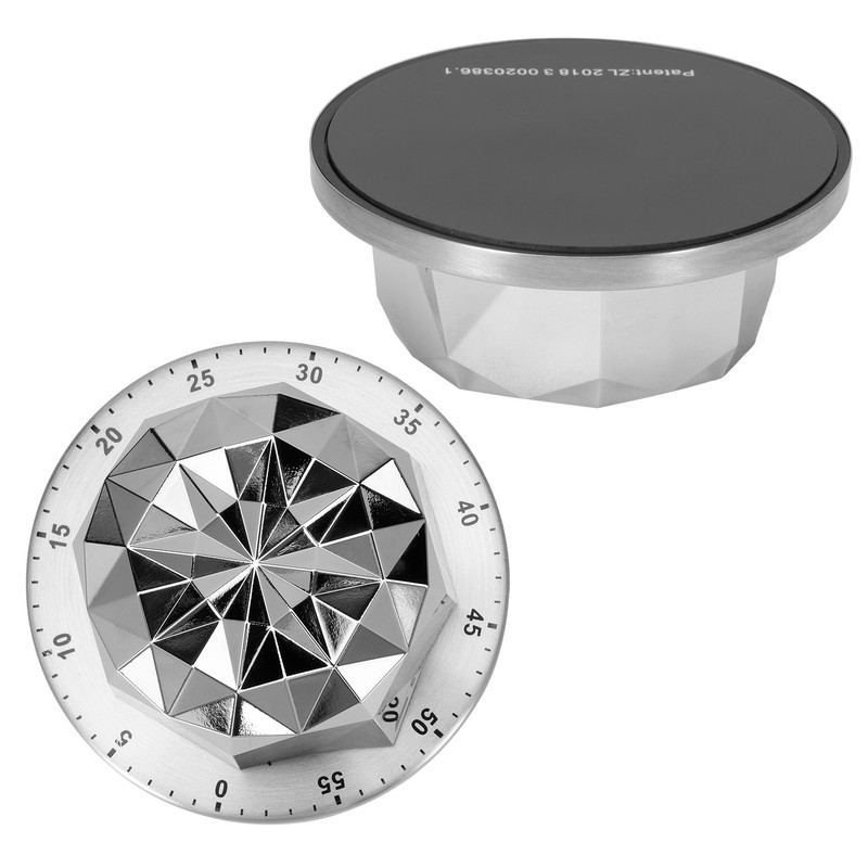 Mechanical Magnetic Timer for Cooking Backing Stainless Steel Body Countdown