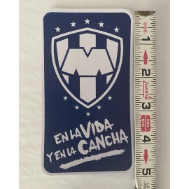 Rayados New Rayados Monterrey Soccer TWO Sticker Decal Liga MX Mexico Futbol (R1)
