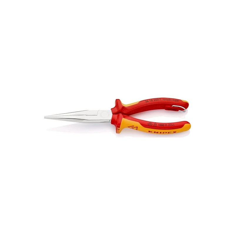 Knipex 26 16 200 T BK VDE-Tested Chrome Plated Stork