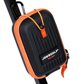 JAWEGOLF Golf Rangefinder Hard Shell Carry Case Box EVA Bag Compatible with Bushnell TourX V2 V3 V4 V5 Pro X2 Pro XE and Garmin Z80 Z82 (Black, Large)