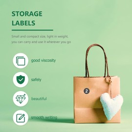 COHEALI 4 Sheets Digital Stickers Number Stickers Bins Labels Decal Stickers Circle Stickers Racing Stickers Auction Paddles with Numbers Numbered Stickers Racing Number Decals Vinyl