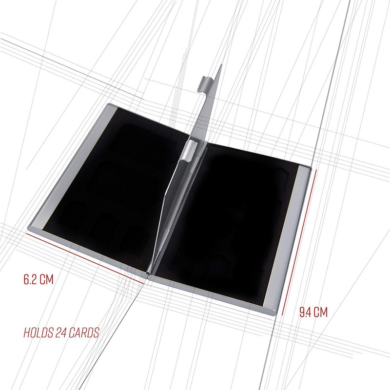 Sim Card Holder Case Storage for 20 Sim Cards Micro,