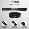 Beastpowergear Weight Lifting Belt With Lever Buckle 4" wide,10mm Thick