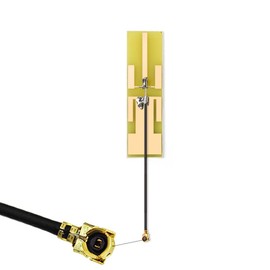 MHF4 IPEX Antena interna 8dBi 2.4GHz 5.8GHz Antena WiFi de doble banda RG1.13 Cable para tarjeta mini PCIe