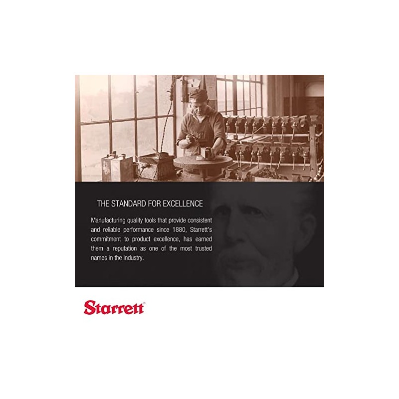 Starrett 135A Nivel de bolsillo con acabado niquelado satinado, tamaño