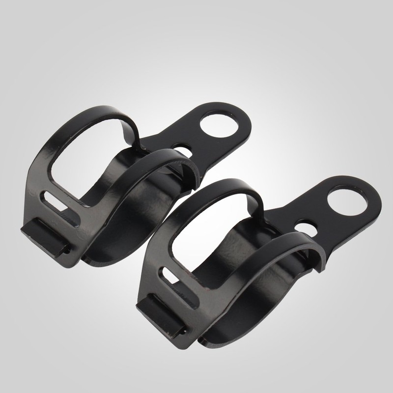 2 pcs/pair Motorbike Turn Signal Mount Bracket, Universal Indicator Fork