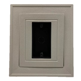 Ply-Gem Thistle Beige Outlet Box Mount J-Block EBLOCK 510 Vinyl Home Exterior Accessory