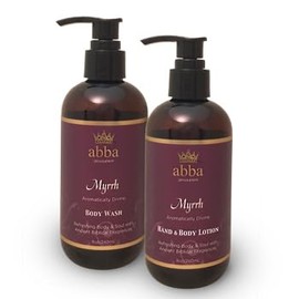 ABBA JERUSALEM MYRRH Hand & Body Lotion with Pump 8oz - ABBA JERUSALEM