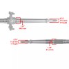 Honda Rear Axle Shaft for Honda TRX90 TRX90EX Sportrax 90