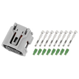 Partuto Cruise Control Distance Sensor Connector Plug No.8821002020 Inner Female Wire Terminal Connector for Toyota Corolla 2019-2022 Plastic Gray