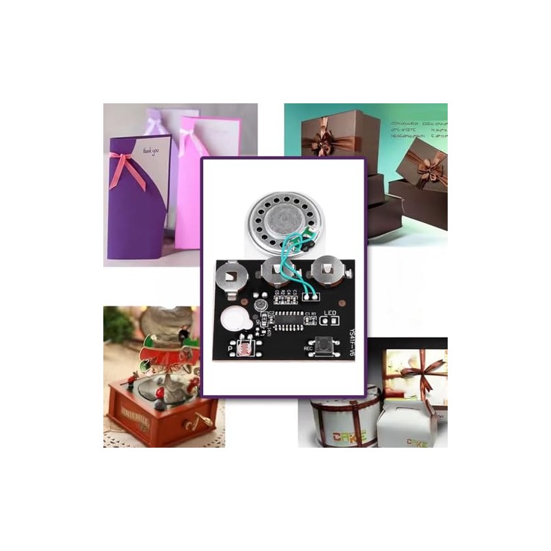 Sound Module for Birthday Cards with Light Sensor