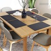 Encasa Homes Dining Placemats (Set of 6 pcs) Made from