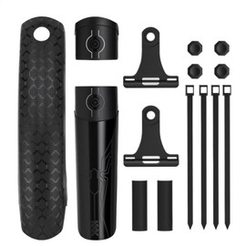 Cycling Mud Guard - Adjustable Cycle Mudflap | Full Cover Thicken Widen Fat Tire Cycling Fenders, Cycling Replacement Part for Mountain and Road Cycles