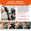 Xilla with Black Hanger Aluminum Alloy Handlebar Balance Bar Mirror