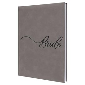 Bride Flowing Script Notebook Perfect for Wedding Planning and Bridal Shower Gifts